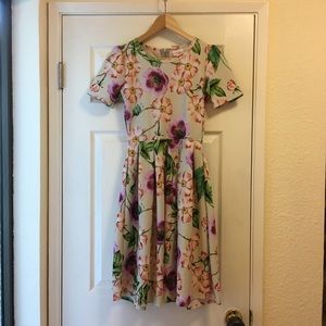 Lularoe Amelia Floral Dress
